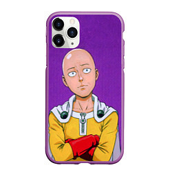 Чехол iPhone 11 Pro матовый Realistic Saitama