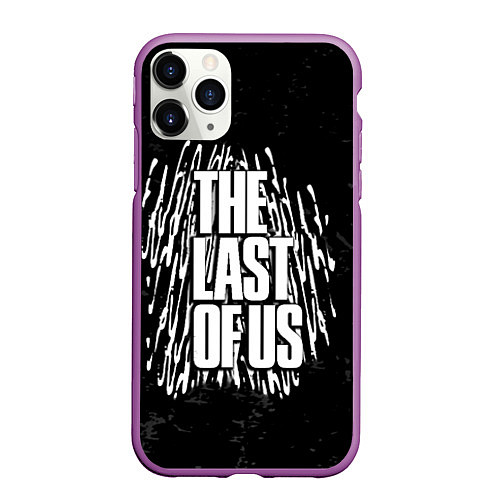 Чехол iPhone 11 Pro матовый Одни из нас тема постер / 3D-Фиолетовый – фото 1