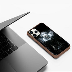 Чехол iPhone 11 Pro матовый Ryuk - Тетрадь смерти, цвет: 3D-коричневый — фото 2