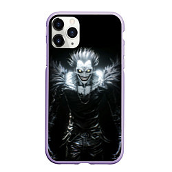 Чехол iPhone 11 Pro матовый Ryuk - Тетрадь смерти, цвет: 3D-светло-сиреневый