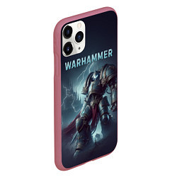 Чехол iPhone 11 Pro матовый Warhammer - game, цвет: 3D-малиновый — фото 2