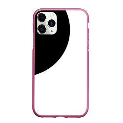 Чехол iPhone 11 Pro матовый Затмение, цвет: 3D-малиновый