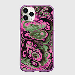 Чехол iPhone 11 Pro матовый Абстрактный узор