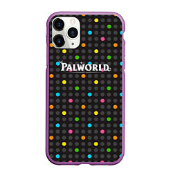 Чехол iPhone 11 Pro матовый Palworld logo game