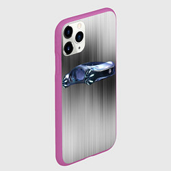 Чехол iPhone 11 Pro матовый Mercedes-benz AVTR, цвет: 3D-фиолетовый — фото 2