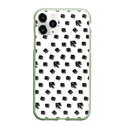 Чехол iPhone 11 Pro матовый Roblox pattern