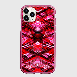 Чехол iPhone 11 Pro матовый Яркие узоры