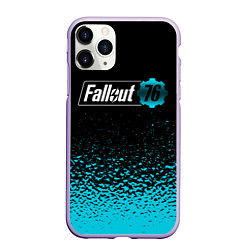 Чехол iPhone 11 Pro матовый Fallout 4 bethesda, цвет: 3D-светло-сиреневый