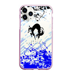 Чехол iPhone 11 Pro матовый Хидео кодзима game death stranding, цвет: 3D-розовый