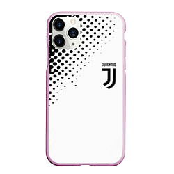 Чехол iPhone 11 Pro матовый Juventus sport black geometry