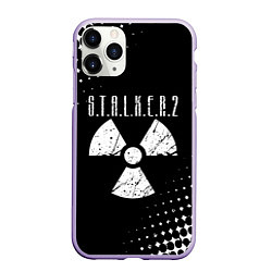 Чехол iPhone 11 Pro матовый Stalker: Shadow of Chernobyl радиоактивность