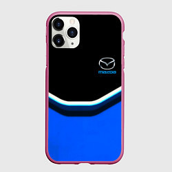 Чехол iPhone 11 Pro матовый Mazda sport brend car