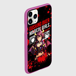 Чехол iPhone 11 Pro матовый Gushing over magical girls, цвет: 3D-фиолетовый — фото 2
