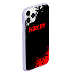 Чехол iPhone 11 Pro матовый Farcry текстура краски, цвет: 3D-светло-сиреневый — фото 2