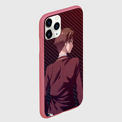 Чехол iPhone 11 Pro матовый Киётака Аянокоджи из Класса превосходства, цвет: 3D-малиновый — фото 2