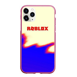 Чехол iPhone 11 Pro матовый Roblox краски текстура game