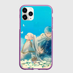 Чехол iPhone 11 Pro матовый Sousou no Frieren Himmel butterfly