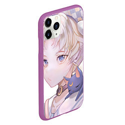 Чехол iPhone 11 Pro матовый Sailor Moon Усаги Цукино, цвет: 3D-фиолетовый — фото 2