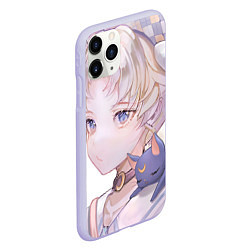 Чехол iPhone 11 Pro матовый Sailor Moon Усаги Цукино, цвет: 3D-светло-сиреневый — фото 2