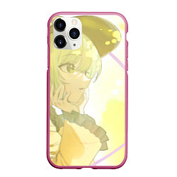 Чехол iPhone 11 Pro матовый Touhou Project Койши Комейдзи cute, цвет: 3D-малиновый