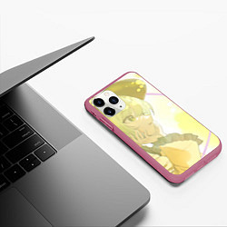 Чехол iPhone 11 Pro матовый Touhou Project Койши Комейдзи cute, цвет: 3D-малиновый — фото 2