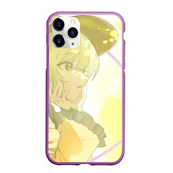 Чехол iPhone 11 Pro матовый Touhou Project Койши Комейдзи cute, цвет: 3D-фиолетовый