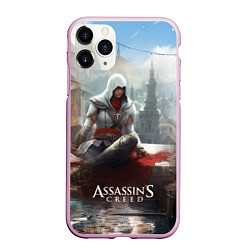 Чехол iPhone 11 Pro матовый Assassins creed poster game