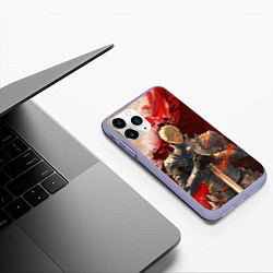 Чехол iPhone 11 Pro матовый Подземелье вкусностей - Лайос рыцарь, цвет: 3D-светло-сиреневый — фото 2