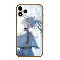 Чехол iPhone 11 Pro матовый Sousou no Frieren Фрирен beautiful, цвет: 3D-коричневый