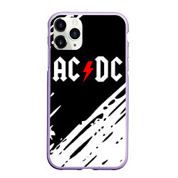 Чехол iPhone 11 Pro матовый Ac dc rock