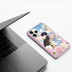 Чехол iPhone 11 Pro матовый Элиза и Линден - Королева со скальпелем, цвет: 3D-розовый — фото 2