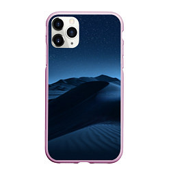 Чехол iPhone 11 Pro матовый Дюна - звездное небо, цвет: 3D-розовый