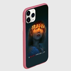 Чехол iPhone 11 Pro матовый Задача трёх тел - Салазар, цвет: 3D-малиновый — фото 2