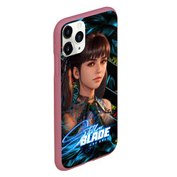 Чехол iPhone 11 Pro матовый Eve Stellar Blade, цвет: 3D-малиновый — фото 2