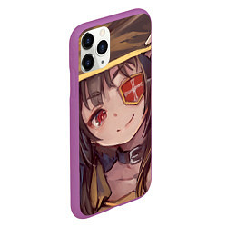 Чехол iPhone 11 Pro матовый Konosuba Мэгумин cute, цвет: 3D-фиолетовый — фото 2