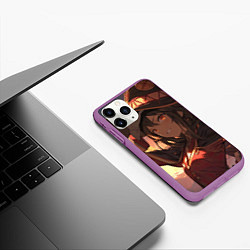 Чехол iPhone 11 Pro матовый Konosuba Мэгумин cute, цвет: 3D-фиолетовый — фото 2