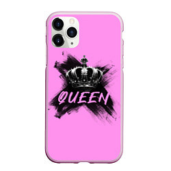 Чехол iPhone 11 Pro матовый Королева - корона