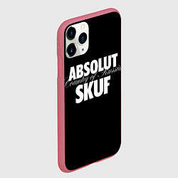 Чехол iPhone 11 Pro матовый Skuf absolut, цвет: 3D-малиновый — фото 2
