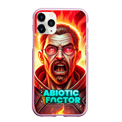 Чехол iPhone 11 Pro матовый Abiotic Factor персонаж, цвет: 3D-розовый