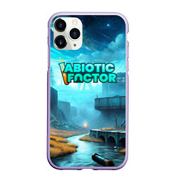 Чехол iPhone 11 Pro матовый Abiotic Factor производство