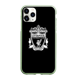 Чехол iPhone 11 Pro матовый Liverpool fc club