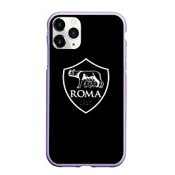 Чехол iPhone 11 Pro матовый Roma sport fc club, цвет: 3D-светло-сиреневый