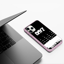 Чехол iPhone 11 Pro матовый Dayz game pattern logo, цвет: 3D-розовый — фото 2