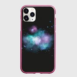 Чехол iPhone 11 Pro матовый Космическая туманность - облачко