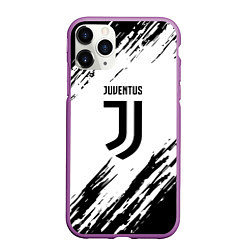 Чехол iPhone 11 Pro матовый Juventus краски