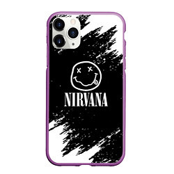 Чехол iPhone 11 Pro матовый Nirvana текустура краски