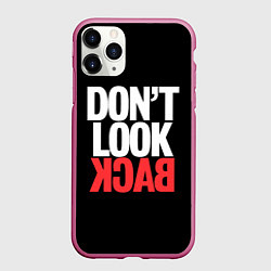 Чехол iPhone 11 Pro матовый Dont look back - the call