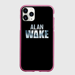 Чехол iPhone 11 Pro матовый Алан Вейк лого