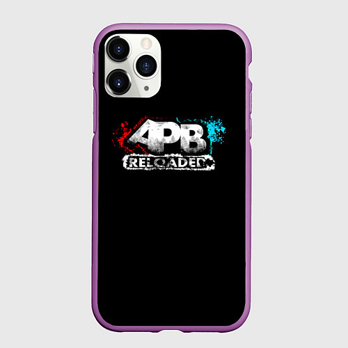 Чехол iPhone 11 Pro матовый APB Reloaded / 3D-Фиолетовый – фото 1
