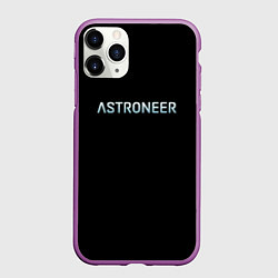 Чехол iPhone 11 Pro матовый Astroneer logo
